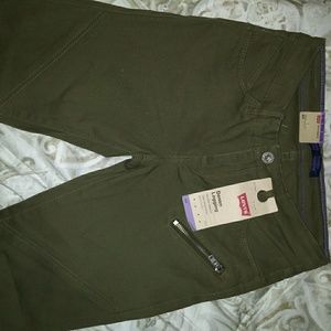 Jeans (olive green)